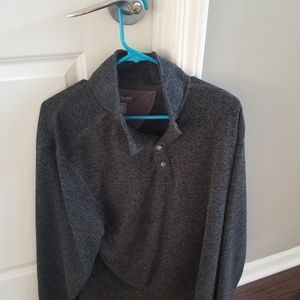 Quarter Button Up Sweater